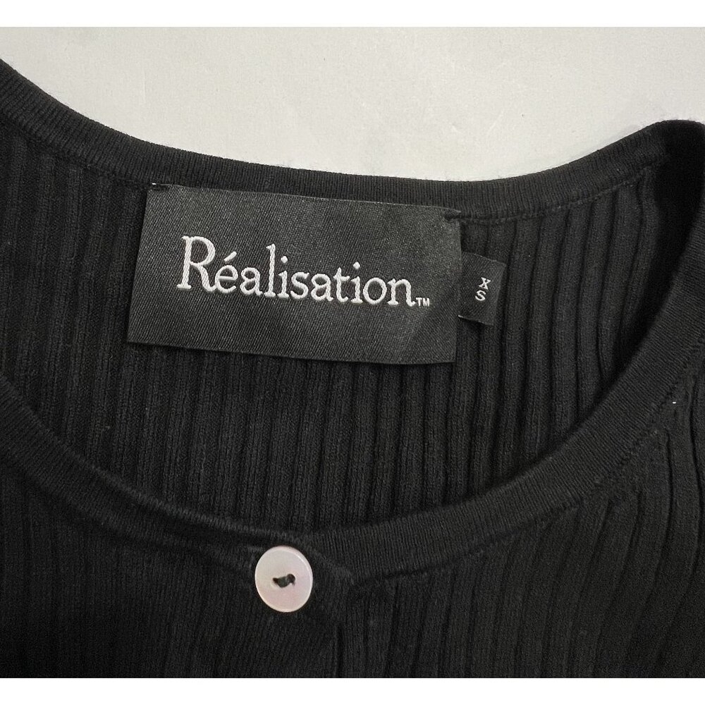 Realisation Par The Winona Cardigan in Black - Picture 3 of 4